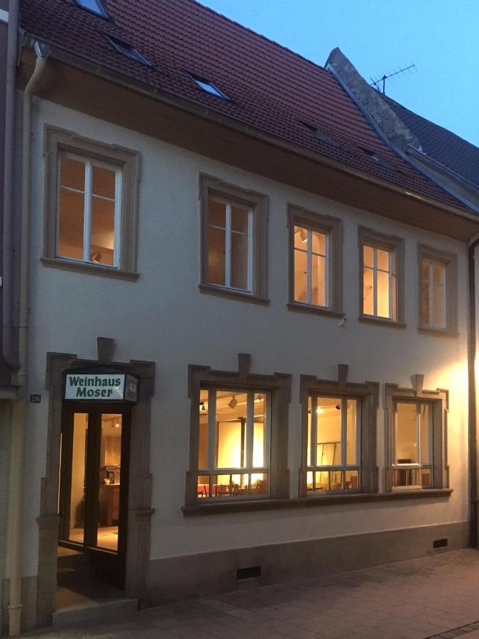 Boutique-Ferienwohnung Im Alten Weinhaus Moser Ґрюнштадт Екстер'єр фото